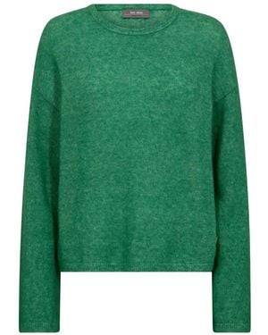 Mos Mosh Round-Neck Knitwear - Green