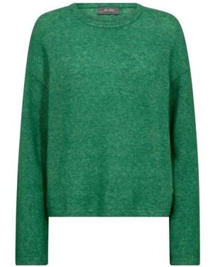 Mos Mosh Round-Neck Knitwear - Vert