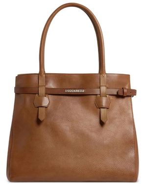 DSquared² Tote Bags - Marrón