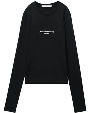 Alexander Wang Long Sleeve Tops - Negro