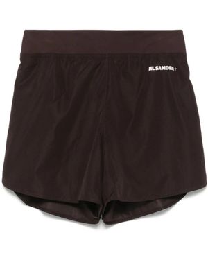 Jil Sander Short Shorts - Zwart
