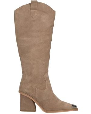 Alma En Pena. Cowboy & Biker Boots - Brown