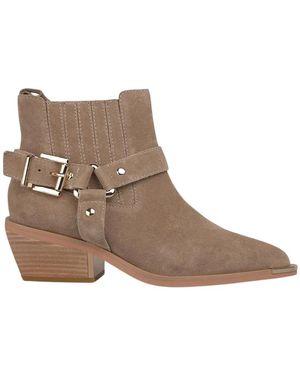 Alma En Pena. Cowboy & Biker Boots - Brown