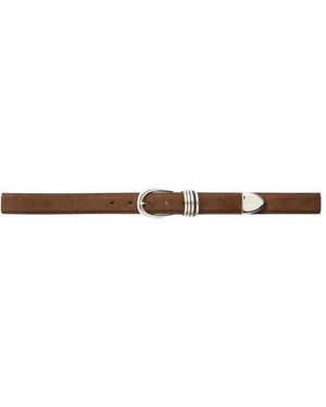 Semicouture Belts - White