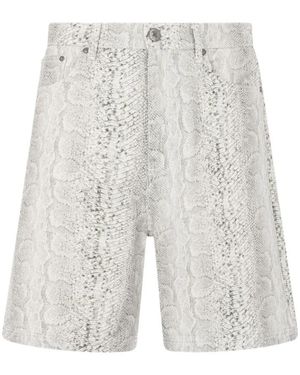 Roberto Cavalli Denim Shorts - Grey