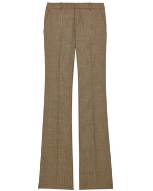 Saint Laurent Straight Trousers - Grey