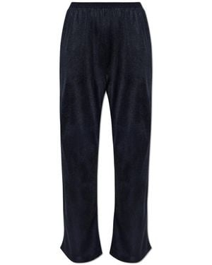 Ferragamo Wide Trousers - Azul