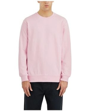 Comme des Garçons Baumwoll-Rundhalspullover - Pink