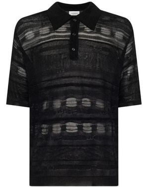 Laneus Round-Neck Knitwear - Black