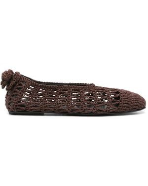 Magda Butrym Ballerinas - Marron