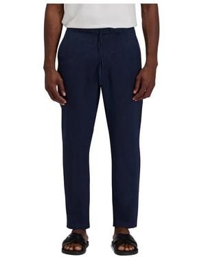 Sundek Slim-Fit Trousers - Blue