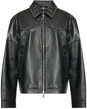 Represent Leather Jackets - Nero