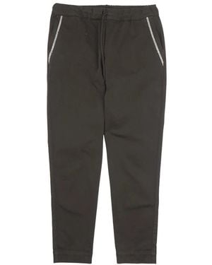 D.exterior Cropped Pants - Gray