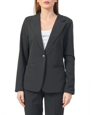 Yes-Zee Jassen ,Zwart ,Leer Jacket