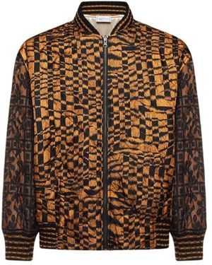 Pierre Louis Mascia Bomber Jackets - Brown