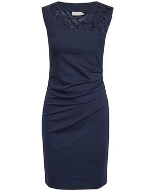 Kaffe Short Dresses - Blue
