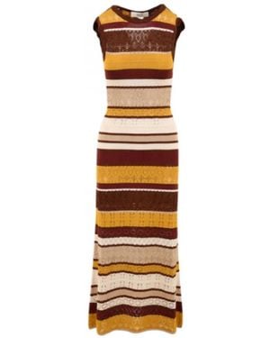 Akep Maxi Dresses - Metallic