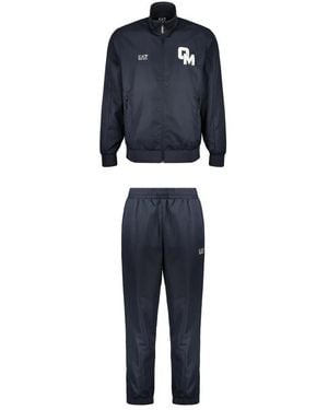 EA7 Trainingsanzug-Set - Blau
