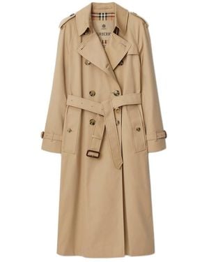 Burberry Langer Waterloo Heritage Trenchcoat - Natur