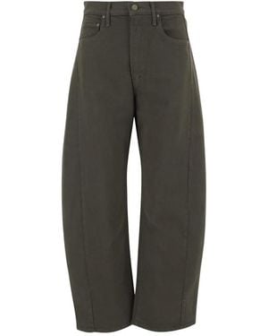 Mother Wide Jeans - Gris