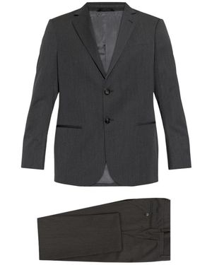 Giorgio Armani Soho Line Single-Breasted Suit - Zwart