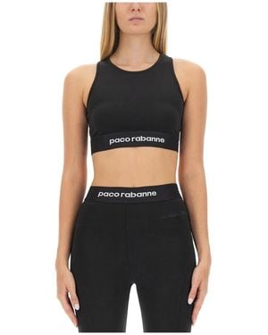 Rabanne Sleeveless Tops - Noir