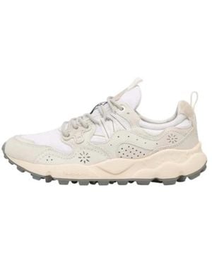 Flower Mountain Trainers - White