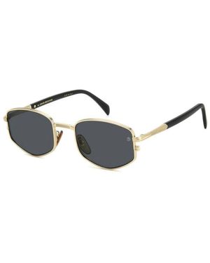David Beckham Sunglasses - Metallic