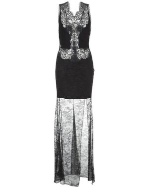 Philipp Plein Daffodil Avondjurk - Zwart