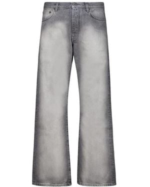 Off-White c/o Virgil Abloh Straight Fit Jeans - Grey