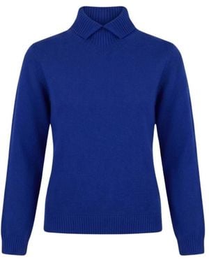Jil Sander Turtlenecks - Bleu