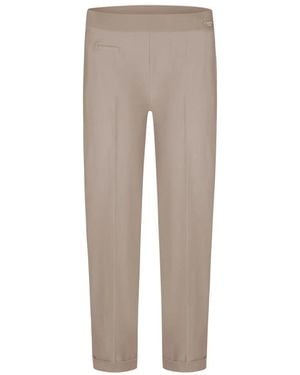 Cambio Straight Pants - Gray