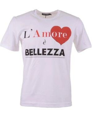 Dolce & Gabbana T-Shirts - Pink