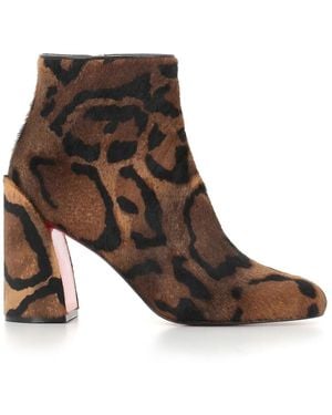 Christian Louboutin Heeled Boots - Brown