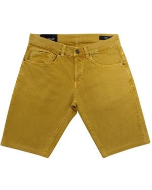 Dondup Denim Shorts - Yellow