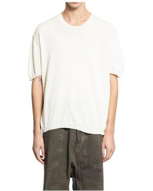 Uma Wang Round-Neck Knitwear - White