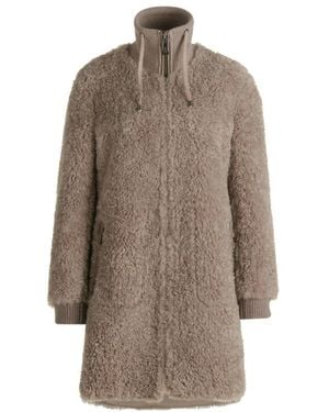 GIL BRET Jassen ,Bruin ,Polyester Teddy Coat