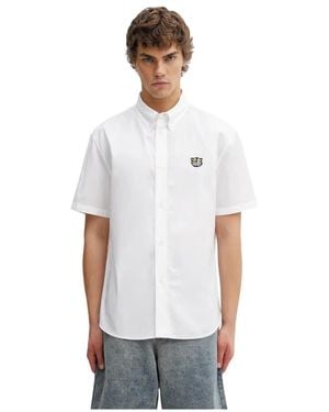 KENZO Short Sleeve Shirts - Blanco