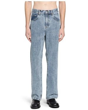 Second/Layer Straight Jeans - Blue