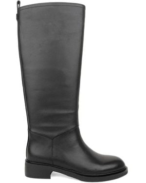 Linda Baumann High Boots - Grey