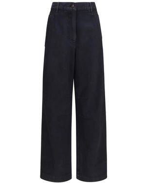 Dries Van Noten Wide Jeans - Blau