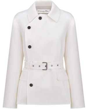 Dior Gürteljacke - Weiß