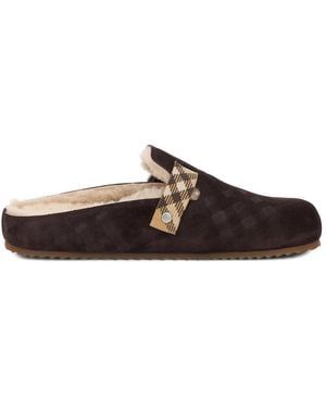 Burberry Mules - Brown