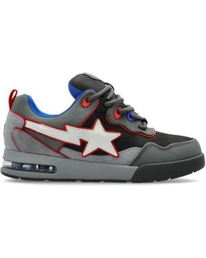 A Bathing Ape Logo Sneakers - Blau