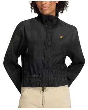 adidas Denim Track Top - Schwarz
