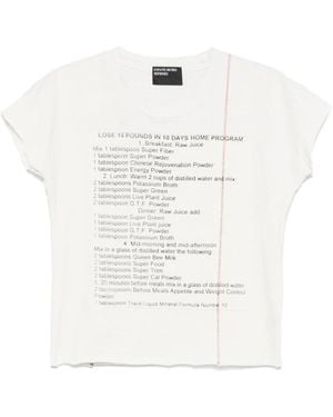 Enfants Riches Deprimes T-Shirts - Blanco