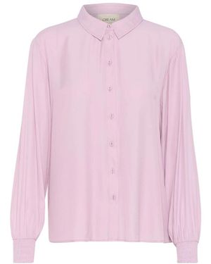 Cream Shirts - Pink