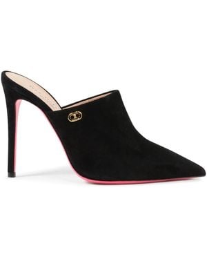 Dee Ocleppo Heeled Mules - Nero