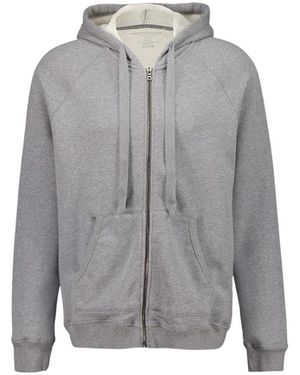 Majestic Filatures Hoodies & Sweatvesten ,Grijs ,Katoen Zachte Katoenen Grijze Hoodie
