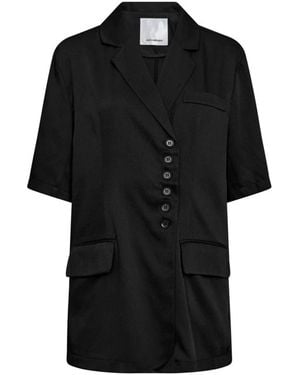 co'couture Overhemden ,Zwart ,Shirts